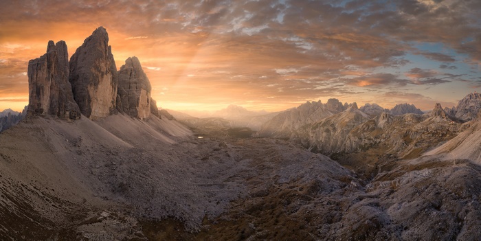 Tre Cime Di Lavaredo Dolomites