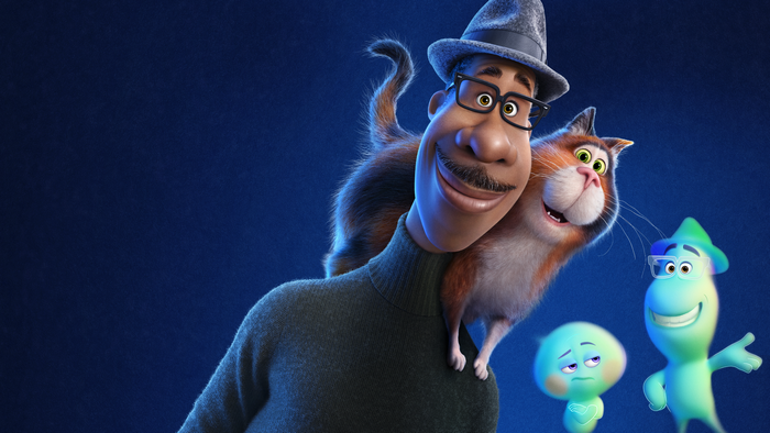 Joe Gardner and cat from Soul (2020)