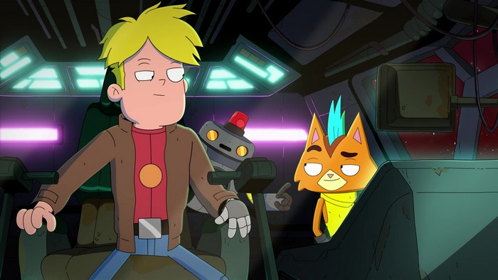 Gary Goodspeed and Little Cato in Final Space