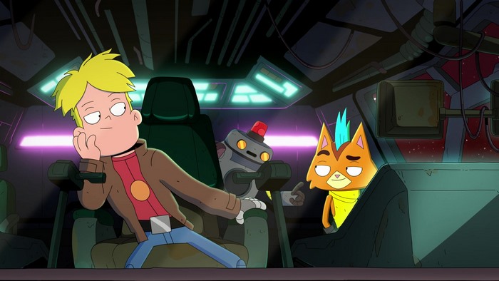 Gary Goodspeed and Little Cato in Final Space