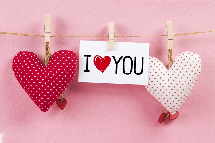 Valentines Day I Love You Hearts