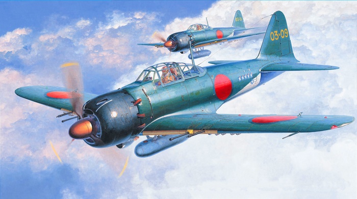 Mitsubishi A6M Zero HD, Warplane, Aircraft, HD Wallpaper | Rare Gallery