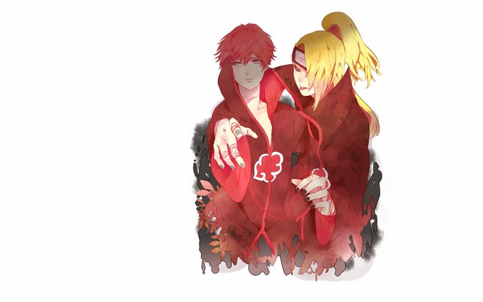 Sasori and Deidara from Naruto