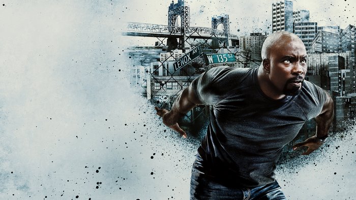 Mike Colter as Luke Cage in New York City