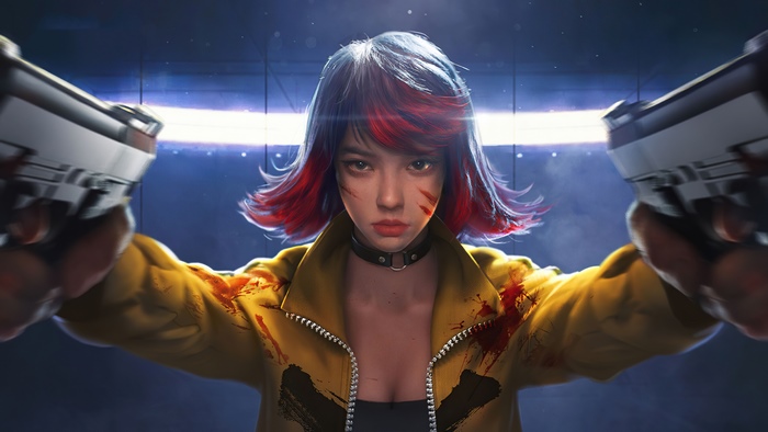 K' from Garena Free Fire 4K
