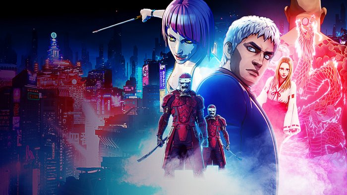 Altered Carbon: Resleeved characters in a futuristic city