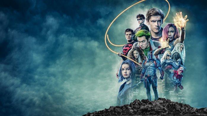 Titans characters from Titans TV Show