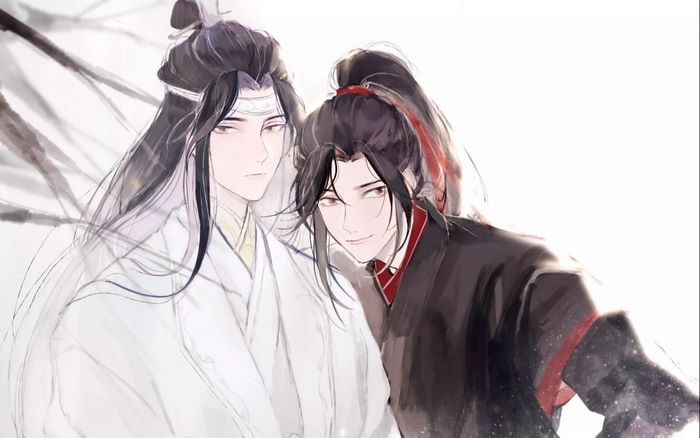 Lan Zhan and Wei Wuxian from Mo Dao Zu Shi