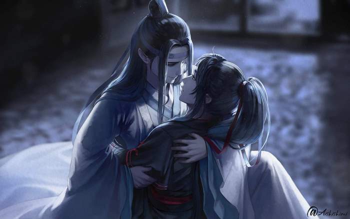 Lan Wangji and Wei Wuxian from Mo Dao Zu Shi