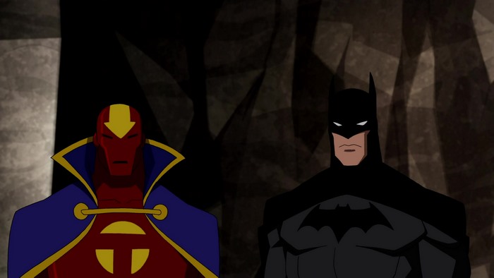 Red Tornado and Batman from Young Justice