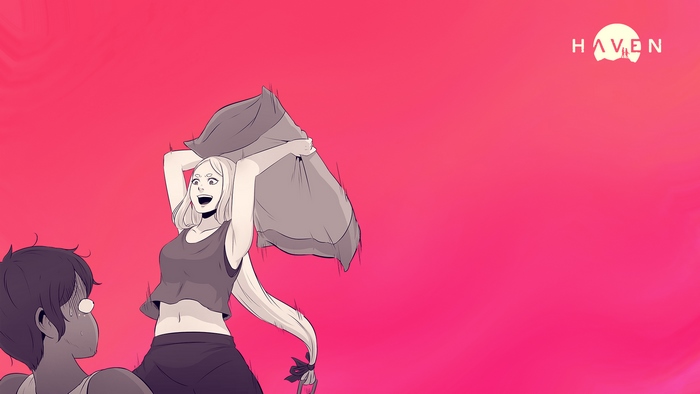 Haven pillow fight