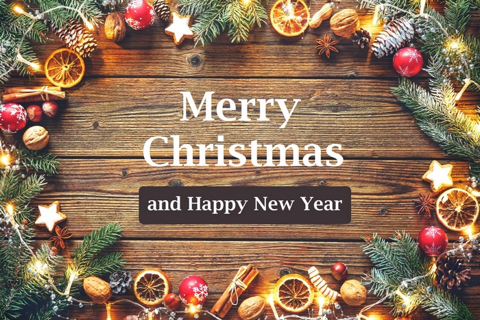 Merry Christmas and Happy New Year