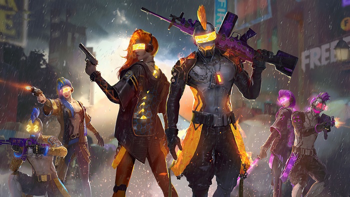 Garena Free Fire 4K Artwork
