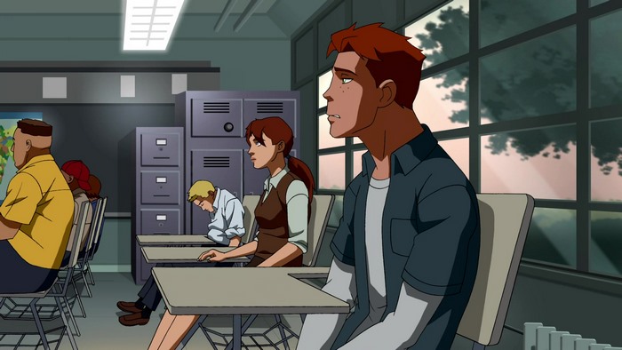 Young Justice Red Hair School Wally West