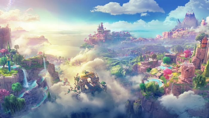 Immortals Fenyx Rising landscape