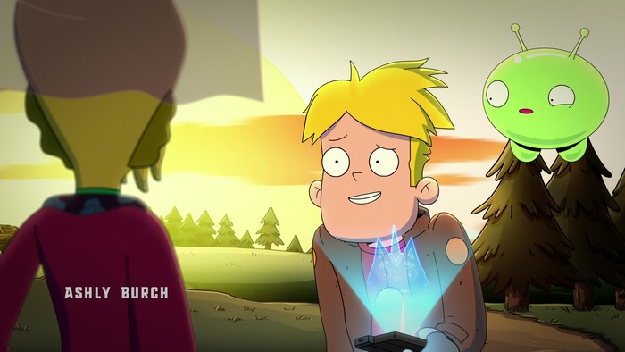 Gary Goodspeed and Mooncake from Final Space