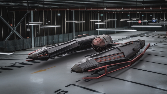 Sci Fi Spaceship