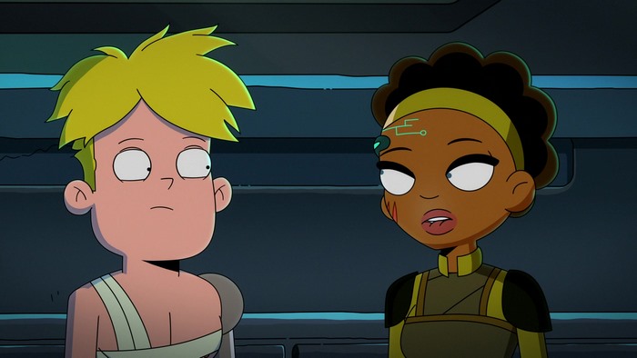 Gary Goodspeed and Nightfall from Final Space