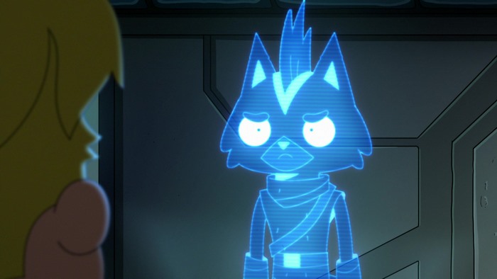 Little Cato from Final Space hologram
