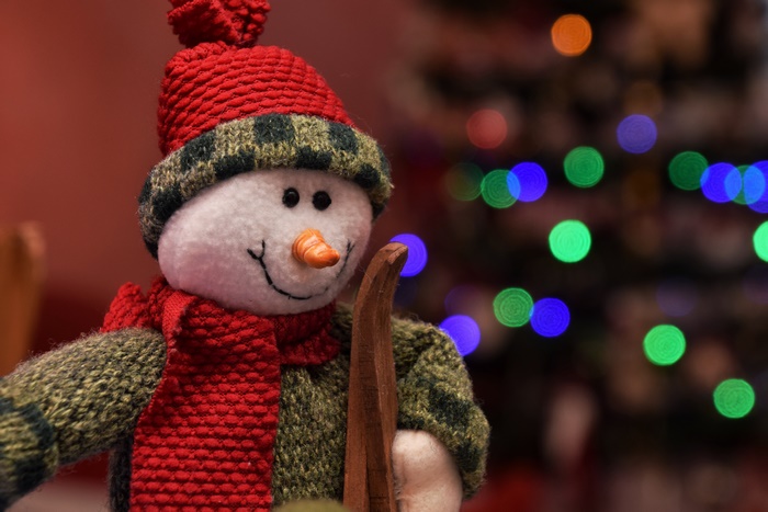 Photography Snowman 4K Christmas Toy