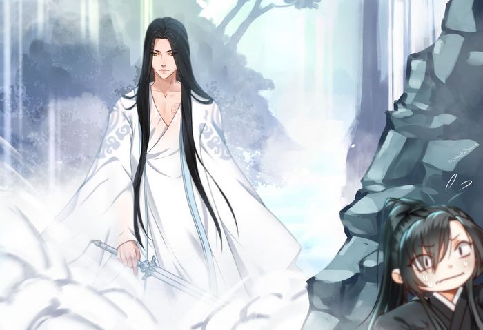 Lan Wangji and Wei Wuxian from Mo Dao Zu Shi