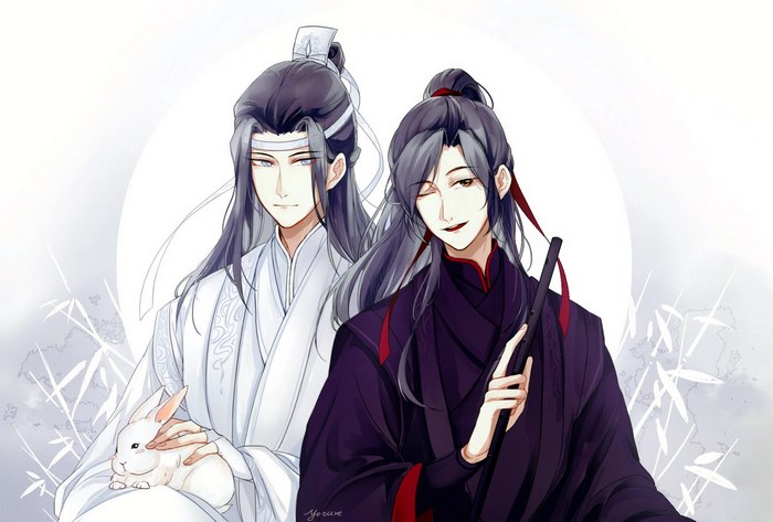 Wei Wuxian and Lan Wangji from Mo Dao Zu Shi
