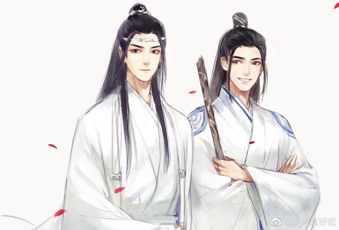 Wei Wuxian and Lan Wangji from Mo Dao Zu Shi