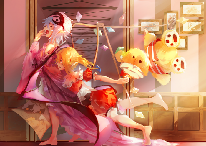 Remilia and Flandre Scarlet from Touhou