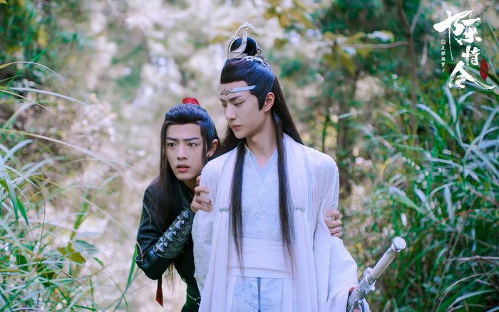 Lan Wangji and Wei Wuxian from The Untamed