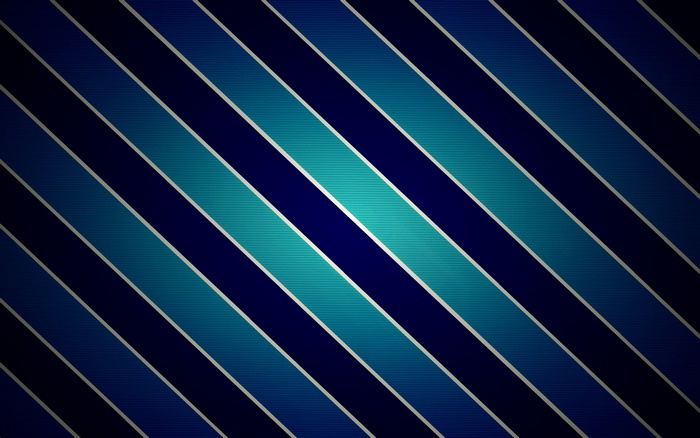 Abstract Blue and Teal Diagonal Stripes