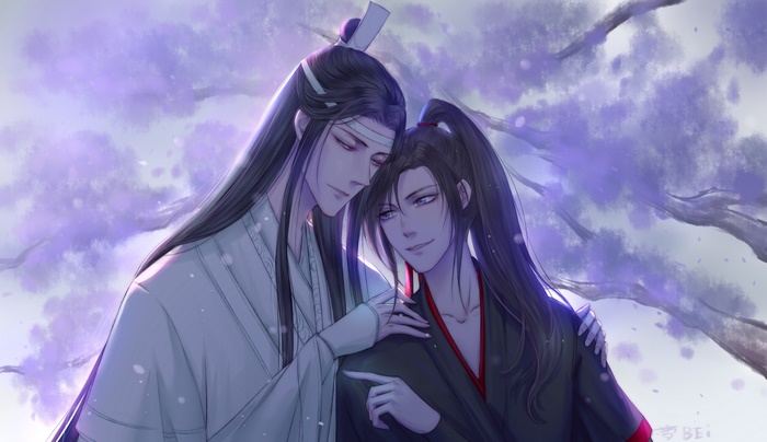 Lan Wangji and Wei Wuxian from Mo Dao Zu Shi
