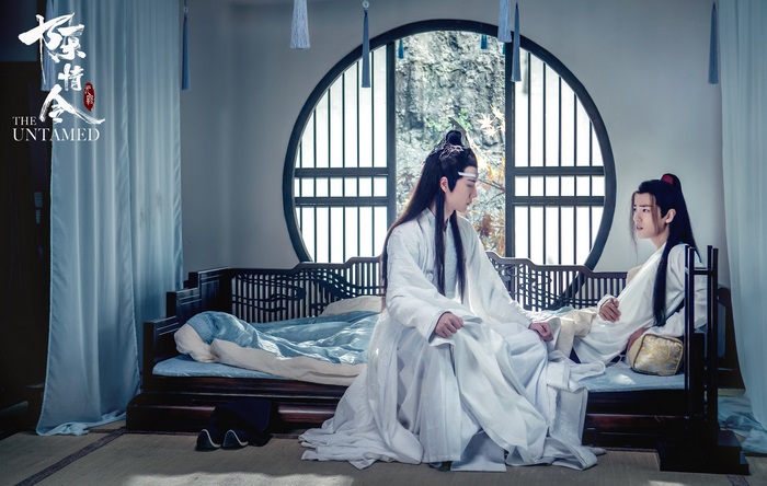 Wei Wuxian and Lan Wangji from The Untamed