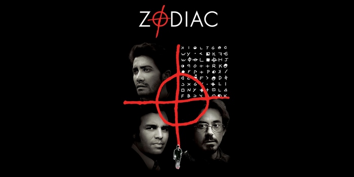 Zodiac Movie Poster with Jake Gyllenhaal, Robert Downey Jr., Mark Ruffalo
