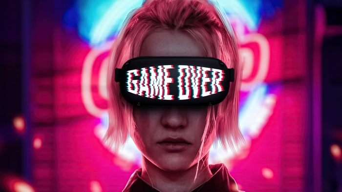 Game Over VR headset 4K