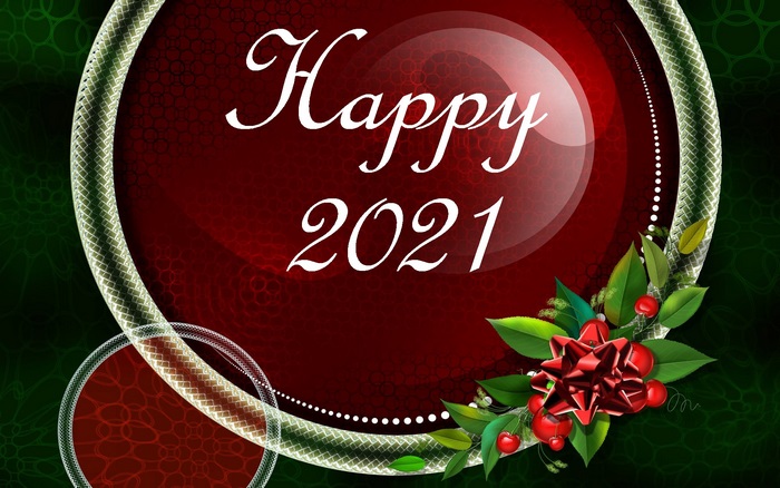 Happy 2021 New Year Greeting
