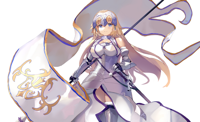 Jeanne d'Arc from Fate/Grand Order with Banner