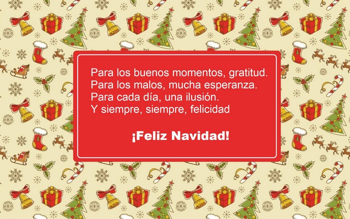 Christmas card with holiday wishes