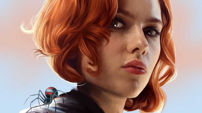Black Widow from Marvel Comics 4K