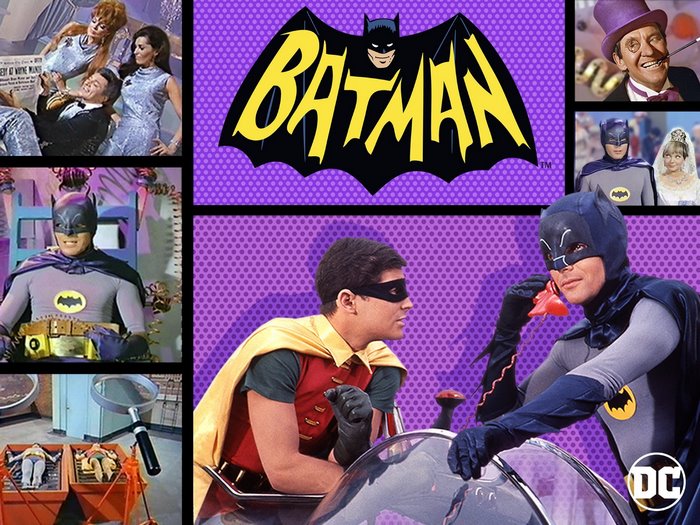 Batman and Robin from Batman (1960 TV Show)