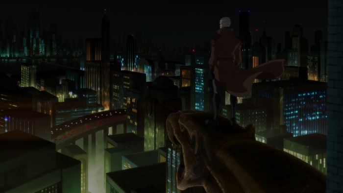 Jason Todd from Batman: Death In The Family overlooking Gotham City