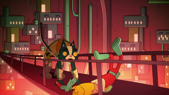 Gary Goodspeed and Avocato from Final Space