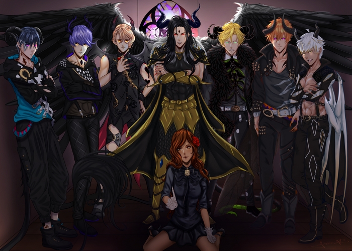 Obey Me! Shall We Date? characters