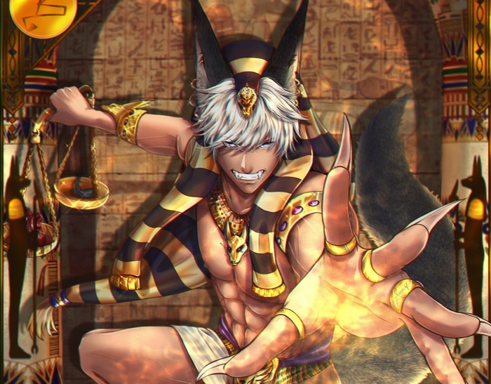 Anubis from Obey Me! Shall We Date?