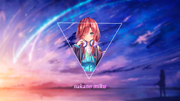 Miku Nakano from The Quintessential Quintuplets