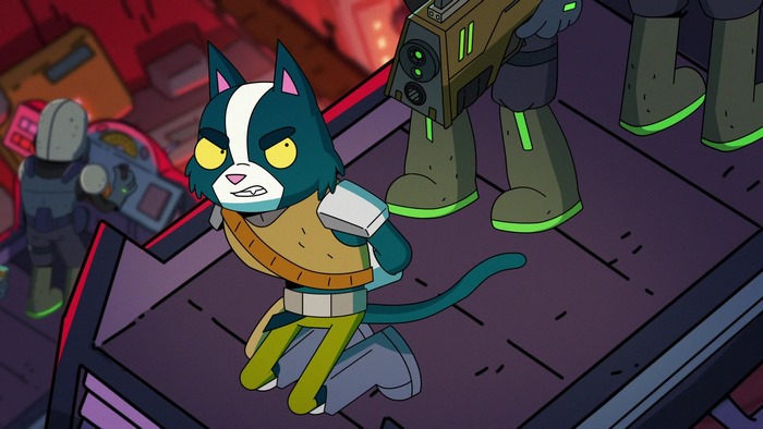 Avocato from Final Space with captors