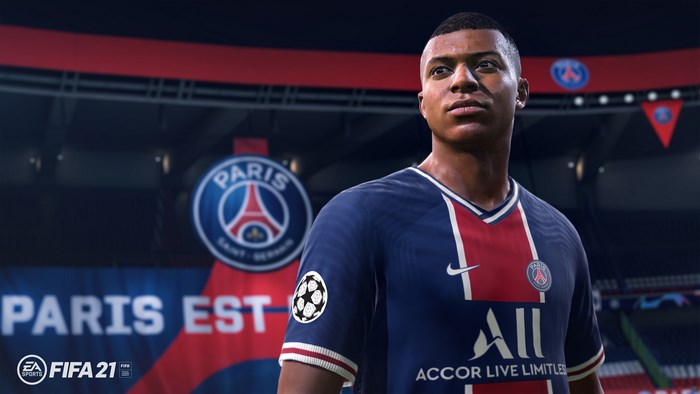 Kylian Mbappé from FIFA 21 4K