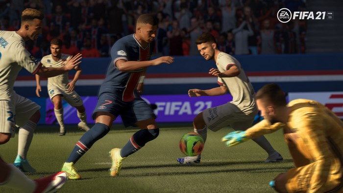 Kylian Mbappé in FIFA 21 4K