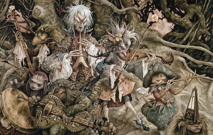 Goblins playing music from Labyrinth
