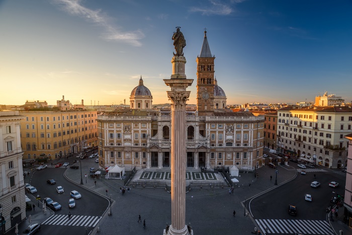 Basilica di Santa Maria Maggiore, Rome 4K