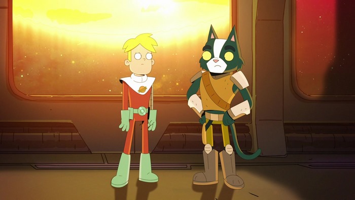 Gary Goodspeed and Avocato from Final Space
